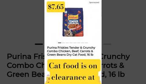 Friskies cat food on clearance at dollar general plus additional coupons!